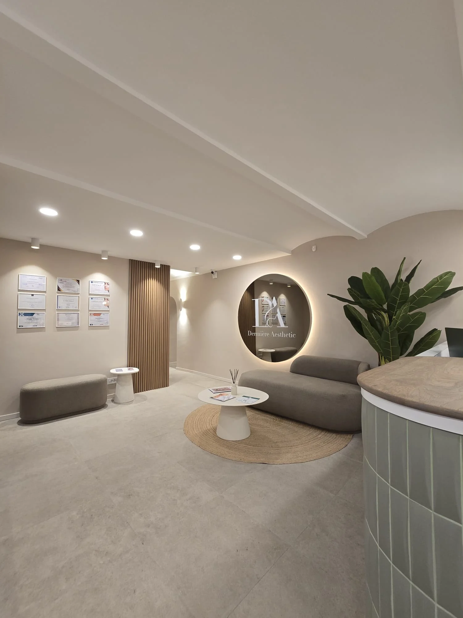 Clinic waiting area